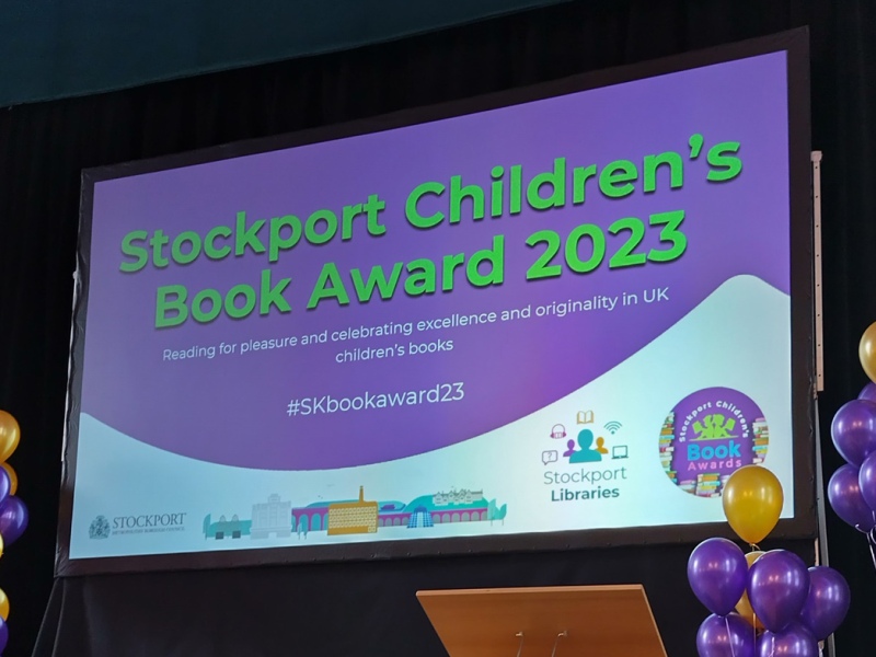 Stockport Children’s Book Award winner!
